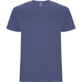 Blue Denim - Front - Roly Mens Stafford T-Shirt