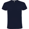 Navy Blue - Front - Roly Unisex Adult Atomic T-Shirt