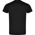 Solid Black - Back - Roly Unisex Adult Atomic T-Shirt