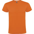 Orange - Front - Roly Unisex Adult Atomic T-Shirt