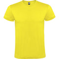 Yellow - Front - Roly Unisex Adult Atomic T-Shirt