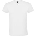 White - Front - Roly Unisex Adult Atomic T-Shirt