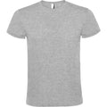 Grey Marl - Front - Roly Unisex Adult Atomic T-Shirt