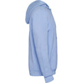 Sky Blue-White - Side - Roly Mens Urban Hoodie