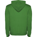 Kelly Green-White - Back - Roly Mens Urban Hoodie