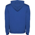 Royal Blue-White - Back - Roly Mens Urban Hoodie