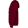 Maroon-Grey Marl - Lifestyle - Roly Mens Urban Hoodie