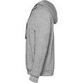 Grey Marl-Solid Black - Lifestyle - Roly Mens Urban Hoodie