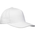 White - Side - Elevate NXT Unisex Adult Onyx Aware Recycled 5 Panel Baseball Cap