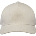 Oatmeal - Front - Elevate NXT Unisex Adult Onyx Aware Recycled 5 Panel Baseball Cap