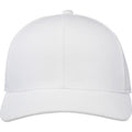 White - Front - Elevate NXT Unisex Adult Opal Aware Recycled 6 Panel Baseball Cap