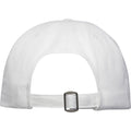 White - Back - Elevate NXT Unisex Adult Opal Aware Recycled 6 Panel Baseball Cap