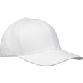 White - Side - Elevate NXT Unisex Adult Opal Aware Recycled 6 Panel Baseball Cap