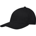 Solid Black - Lifestyle - Elevate NXT Unisex Adult Opal Aware Recycled 6 Panel Baseball Cap