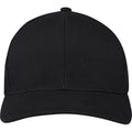 Solid Black - Front - Elevate NXT Unisex Adult Opal Aware Recycled 6 Panel Baseball Cap