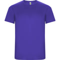 Mauve - Front - Roly Childrens-Kids Imola Short-Sleeved Sports T-Shirt