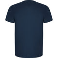 Navy Blue - Back - Roly Childrens-Kids Imola Short-Sleeved Sports T-Shirt