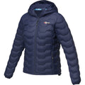 Navy - Side - Elevate NXT Womens-Ladies Petalite Insulated Recycled Down Jacket