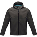 Storm Grey - Front - Elevate NXT Mens Coltan Recycled Soft Shell Jacket