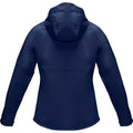 Navy - Back - Elevate NXT Womens-Ladies Coltan Recycled Soft Shell Jacket