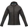 Storm Grey - Front - Elevate NXT Womens-Ladies Coltan Recycled Soft Shell Jacket