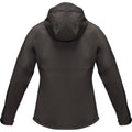 Storm Grey - Back - Elevate NXT Womens-Ladies Coltan Recycled Soft Shell Jacket