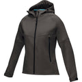 Storm Grey - Side - Elevate NXT Womens-Ladies Coltan Recycled Soft Shell Jacket