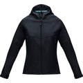 Solid Black - Front - Elevate NXT Womens-Ladies Coltan Recycled Soft Shell Jacket