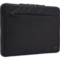 Solid Black - Front - Case Logic Invigo Recycled Laptop Sleeve