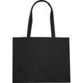 Solid Black - Back - Kai Circular Recycled Tote Bag