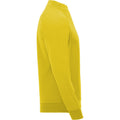 Yellow - Side - Roly Childrens-Kids Epiro Quarter Zip Long-Sleeved Sweatshirt