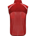 Red - Back - Roly Unisex Adult Jannu Lightweight Running Body Warmer