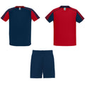 Red-Navy Blue - Front - Roly Childrens-Kids Juve Sports Set