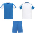 White-Royal Blue - Front - Roly Childrens-Kids Juve Sports Set