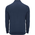 Navy Blue - Back - Roly Unisex Adult Epiro Quarter Zip Long-Sleeved Sweatshirt