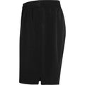 Solid Black - Side - Roly Unisex Adult Murray Shorts