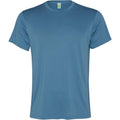 Storm Blue - Front - Roly Mens Slam Short-Sleeved Sports T-Shirt