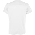 White - Back - Roly Mens Slam Short-Sleeved Sports T-Shirt