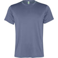 Zen Blue - Front - Roly Mens Slam Short-Sleeved Sports T-Shirt