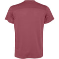 Berry Red - Back - Roly Mens Slam Short-Sleeved Sports T-Shirt