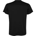 Solid Black - Back - Roly Mens Slam Short-Sleeved Sports T-Shirt