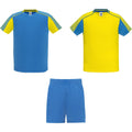 Royal Blue-Yellow - Front - Roly Unisex Adult Juve Sports Sports Set