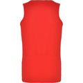 Red - Back - Roly Mens Andre Sports Vest Top