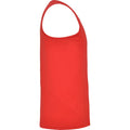 Red - Side - Roly Mens Andre Sports Vest Top