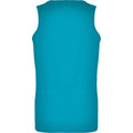 Turquoise - Back - Roly Mens Andre Sports Vest Top