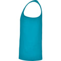 Turquoise - Lifestyle - Roly Mens Andre Sports Vest Top