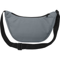 Grey - Back - Byron Recycled Polyester 1.5L Waist Bag