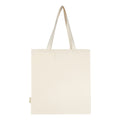 Natural - Back - Orissa Organic Gusseted 14L Tote Bag