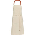 Brick-Natural - Back - Nia Recycled Cotton Apron