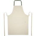 Heather Green-Natural - Front - Nia Recycled Cotton Apron